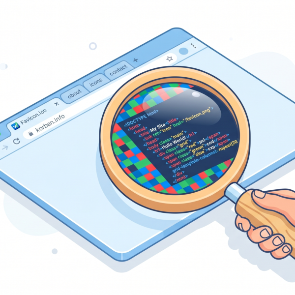 Favicon – Un site web planqué dans 212 octets