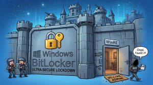 GreatXML – BitLocker contourné en quelques clics via WinRE