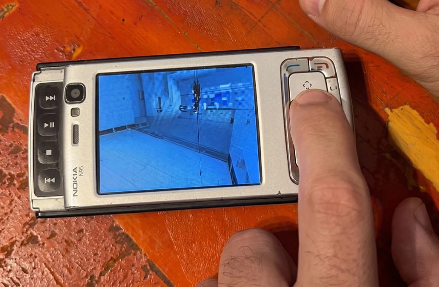 Half-Life tourne à 30 fps sur un Nokia N95 de 2007