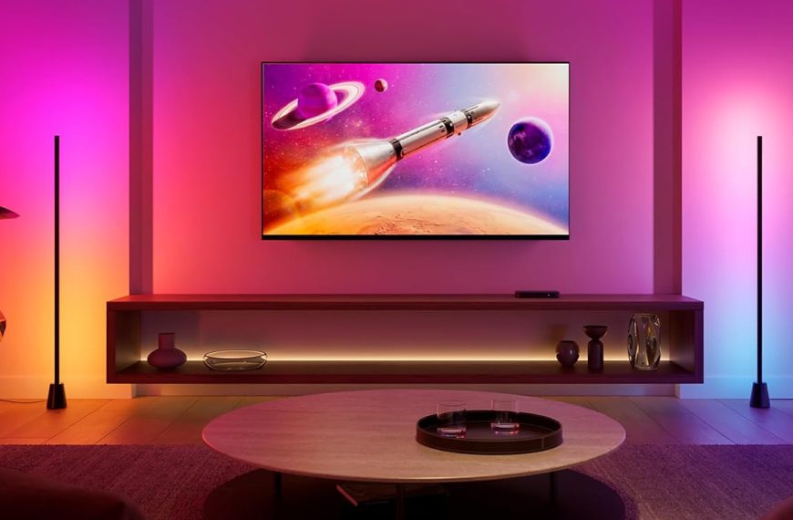 Philips Hue Play : illuminez votre maison avec le grand lampadaire Hue Play à moins de 100 € sur Amazon