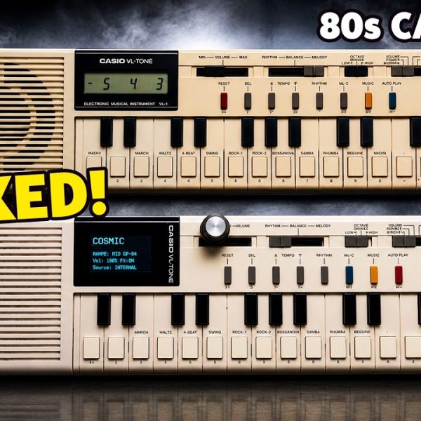 Le Casio VL-1 de 1981 modernisée pour quelques euros