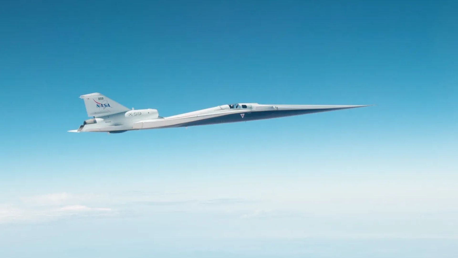 Le X-59 de la NASA vole plus vite que le son, mais sans le bang qui va avec