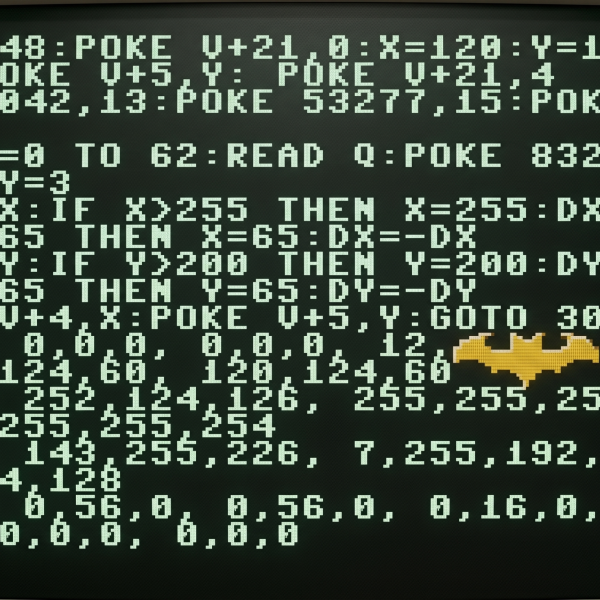 Lego Batman – Un easter egg Commodore 64 BASIC caché dedans