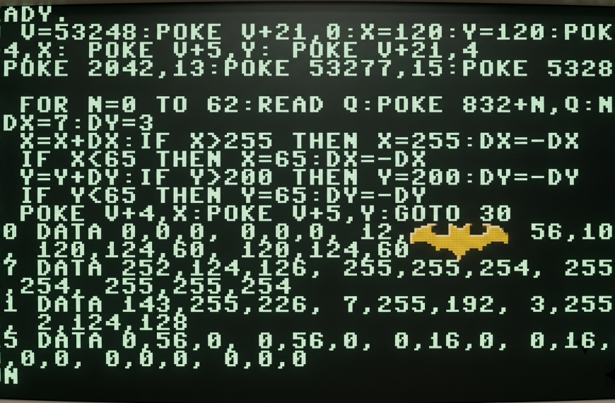 Lego Batman – Un easter egg Commodore 64 BASIC caché dedans