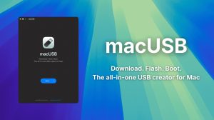 macUSB – Créer une clé USB macOS sans toucher au Terminal
