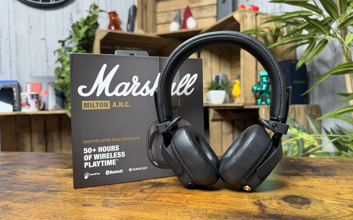 Test du Marshall Milton ANC : la réduction de bruit sur un casque supra-auriculaire, pari réussi ?