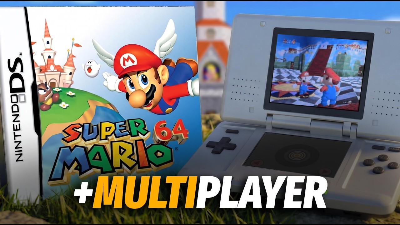 Super Mario 64 enfin sur Nintendo DS avec un mode coop