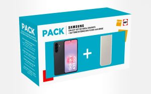 Le récent Samsung Galaxy A37 passe à petit prix dans un pack avec une batterie externe offerte !