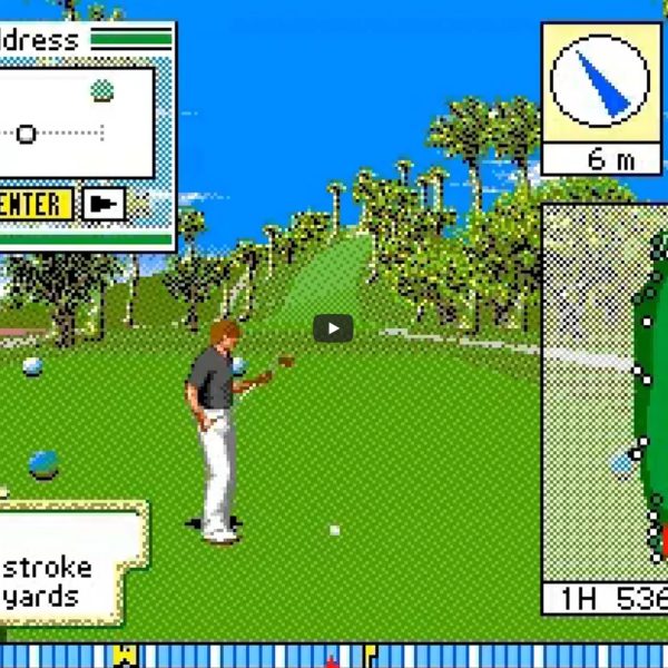 New 3D Golf – Il greffe du Virtual Boy dans une Mega Drive