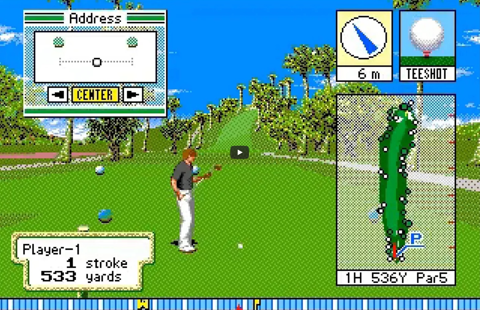 New 3D Golf – Il greffe du Virtual Boy dans une Mega Drive