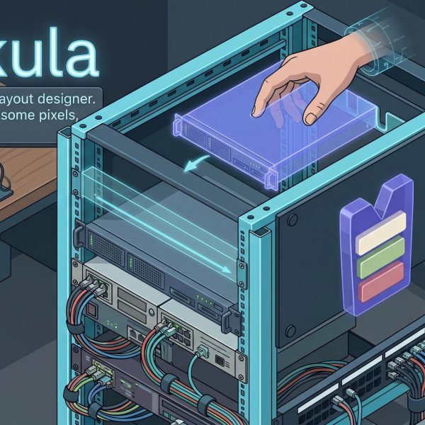 Rackula – Le designer de rack serveur open source pour homelab