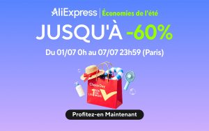 AliExpress dévoile une avalanche de promotions avec de nouveaux codes, les prix cassés sont au rendez-vous