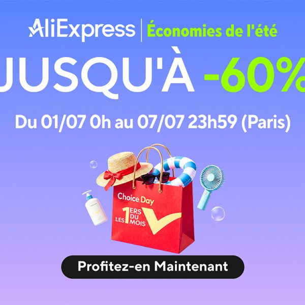 AliExpress dévoile une avalanche de promotions avec de nouveaux codes, les prix cassés sont au rendez-vous