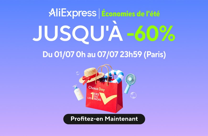 AliExpress dévoile une avalanche de promotions avec de nouveaux codes, les prix cassés sont au rendez-vous