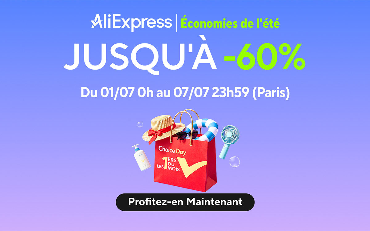 AliExpress dévoile une avalanche de promotions avec de nouveaux codes, les prix cassés sont au rendez-vous