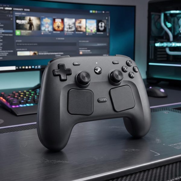 Steam Controller – elle rampe toute seule vers son chargeur