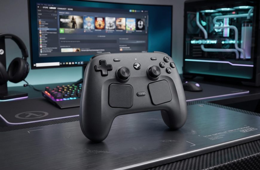 Steam Controller – elle rampe toute seule vers son chargeur