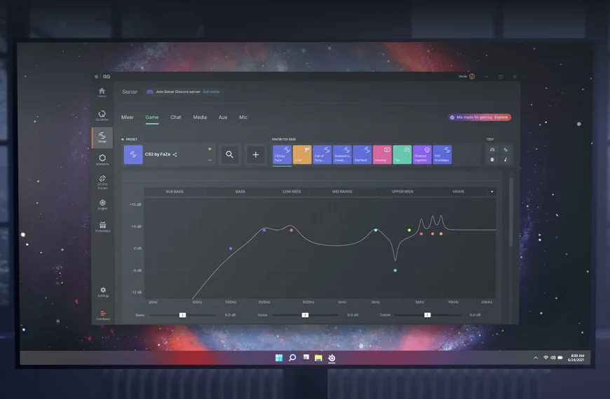 SteelSeries Sonar – L'alternative gratuite à Voicemeeter