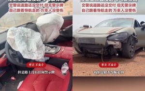 Le système anticollision de cette Xiaomi SU7 a totalement lâché, la berline a fini en pièces