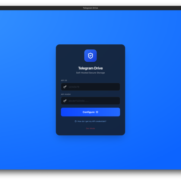 Telegram Drive – Vos messages transformés en stockage cloud
