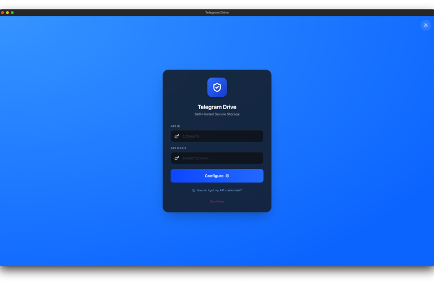 Telegram Drive – Vos messages transformés en stockage cloud