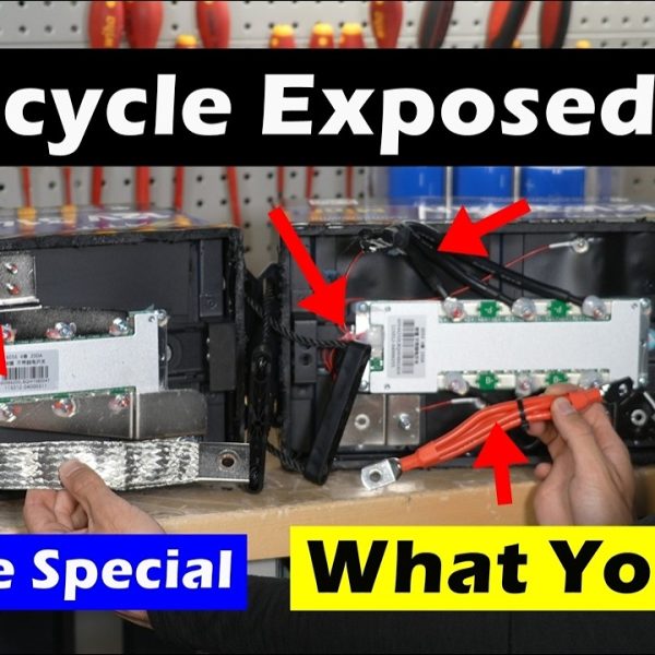 Wattcycle dégrade ses batteries en douce une fois les tests YouTube passés