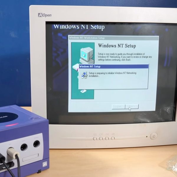 Windows NT sur GameCube – Parce que pourquoi pas