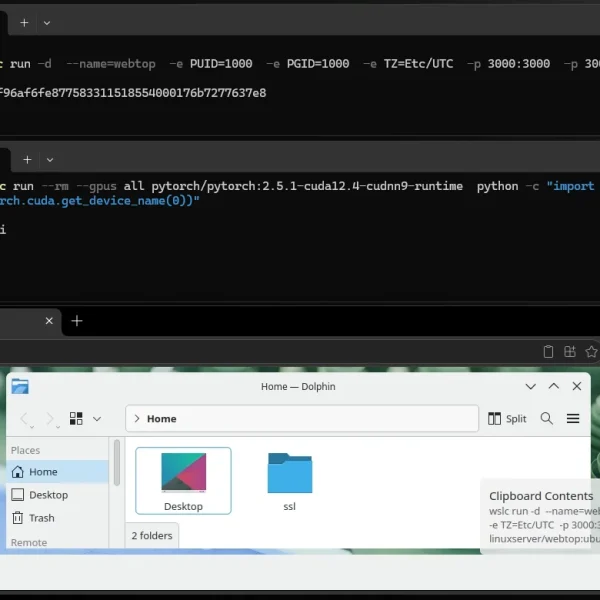 WSL Containers – des conteneurs Linux sans Docker Desktop