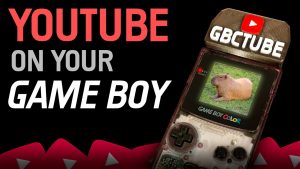 GBCYouTube – YouTube en direct sur une Game Boy Color