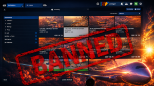 Après avoir pourri l'expérience de milliers de joueurs sur Flight Simulator pendant six ans, ce vendeur et ses créations atroces se sont enfin fait dégager