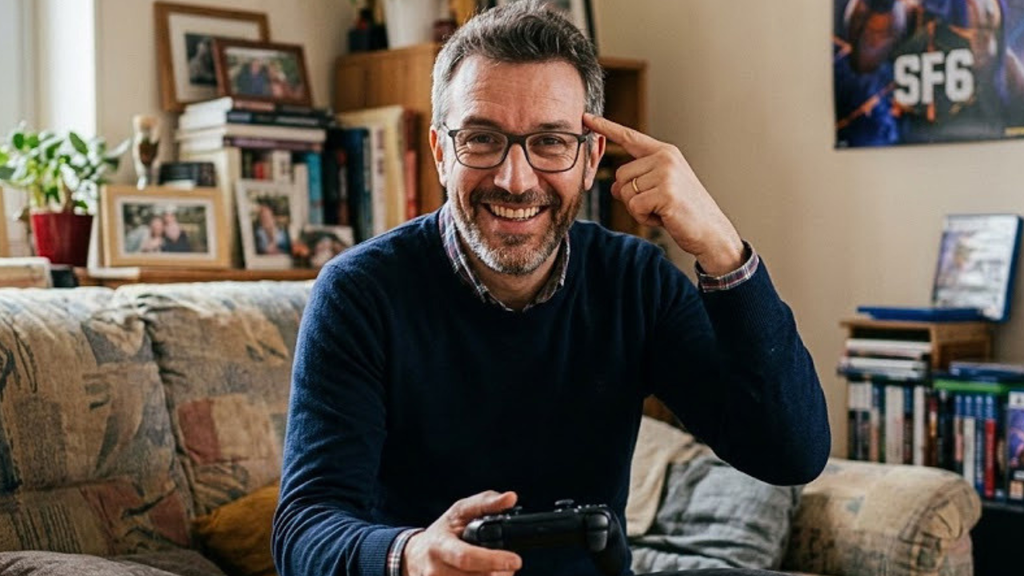 À 45 ans, personne ne joue au jeu vidéo comme lui : ce français a trouvé une méthode originale