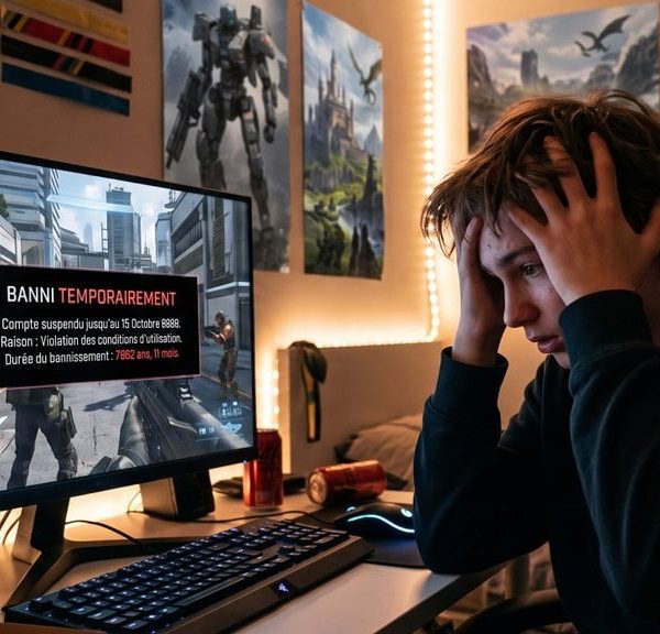 7992 ans : c'est la durée de bannissement que cet ado de 17 ans s'est vu infliger sur un jeu vidéo