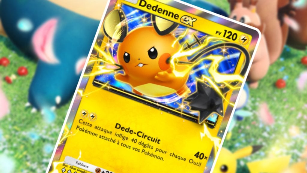 Pokémon Pocket : Deck Dedenne Ex et comment le jouer ? Voici l’un des meilleurs decks de l’extension Jours Heureux