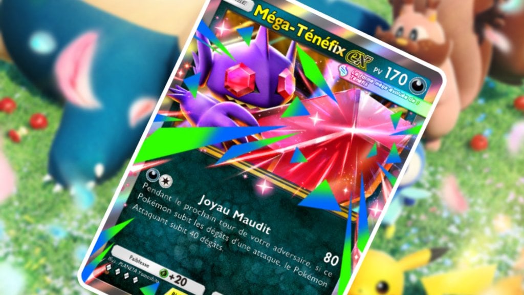 Pokémon Pocket : Deck Méga-Ténéfix Ex et comment le jouer ? Voici l’un des meilleurs decks de l’extension Jours Heureux
