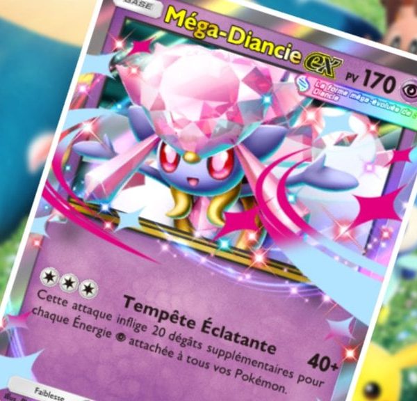 Pokémon Pocket : Deck Méga-Diancie Ex et comment le jouer ? Voici l’un des meilleurs decks de l’extension Jours Heureux