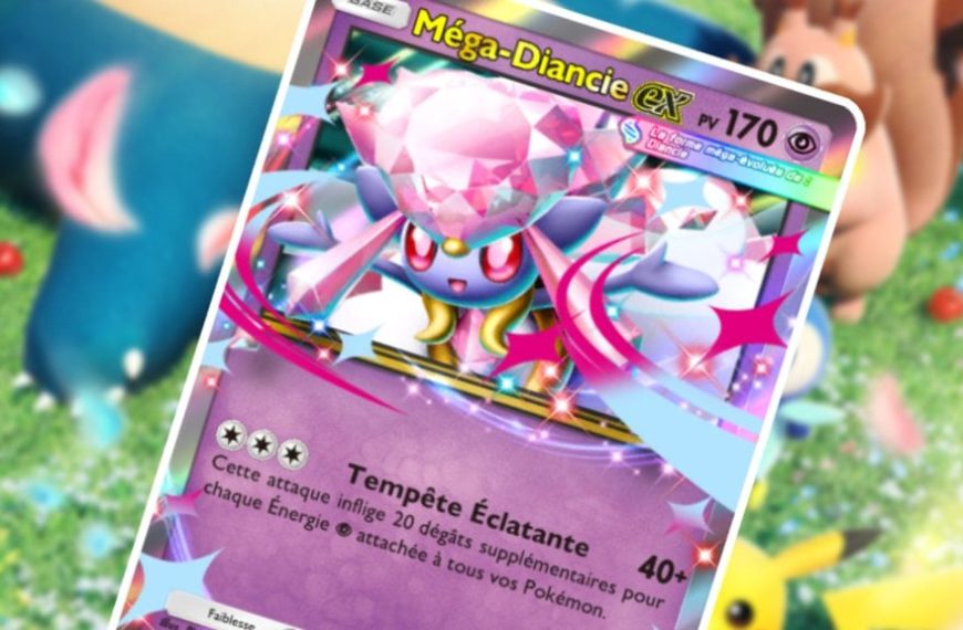 Pokémon Pocket : Deck Méga-Diancie Ex et comment le jouer ? Voici l’un des meilleurs decks de l’extension Jours Heureux
