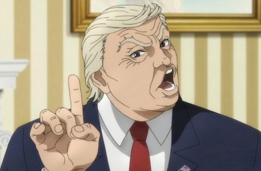 Donald Trump à nouveau ridiculisé dans un anime sur Netflix