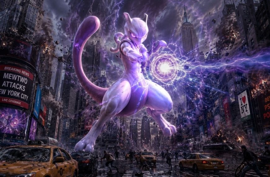 Pokémon : Mewtwo s'attaque à New-York alors qu'il était prisonnier à Tokyo depuis des années