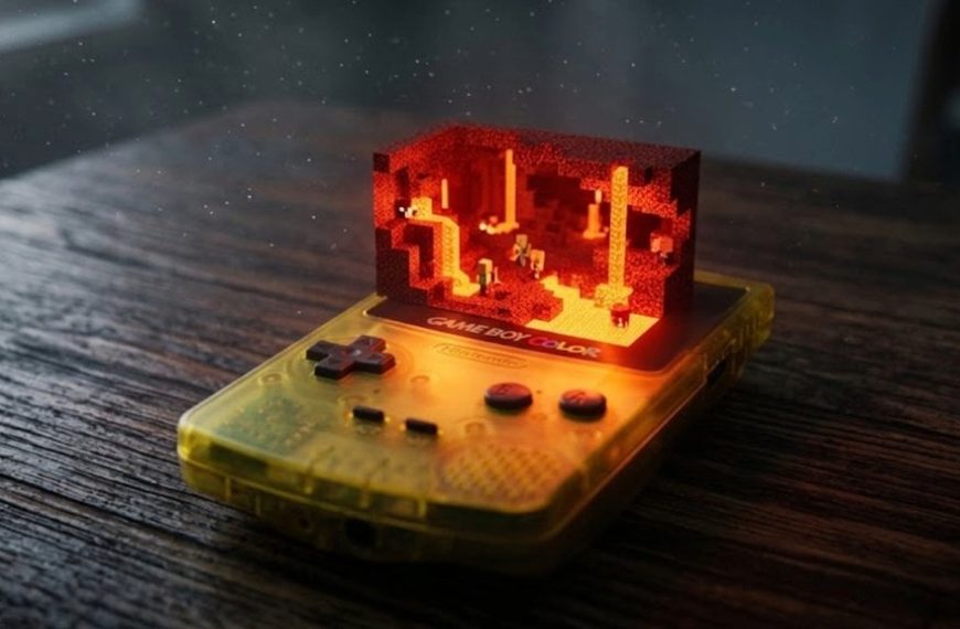 Ce geek seul dans sa chambre vient de faire tourner Minecraft sur sa GameBoy Color
