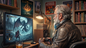 Ce papy de 74 ans a dépassé les 1000 heures de jeu sur Elden Ring : il l'a fini à 100%