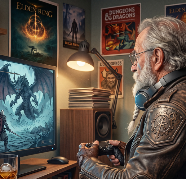 Ce papy de 74 ans a dépassé les 1000 heures de jeu sur Elden Ring : il l'a fini à 100%