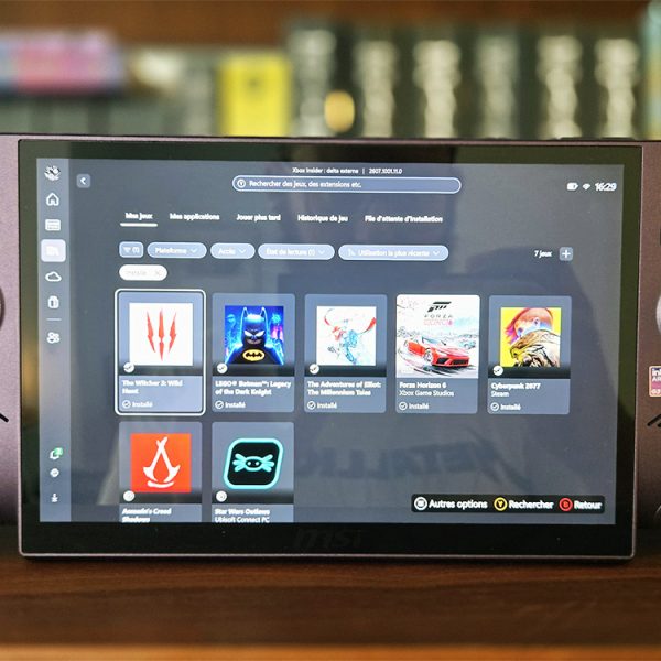 Test de la MSI Claw 8 EX AI+ : une console PC si puissante, et pourtant trop chère
