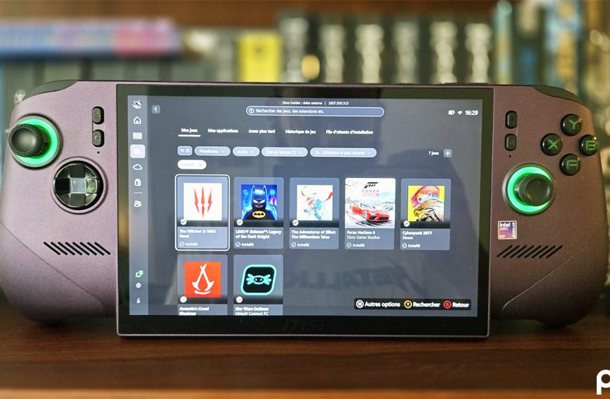 Test de la MSI Claw 8 EX AI+ : une console PC si puissante, et pourtant trop chère