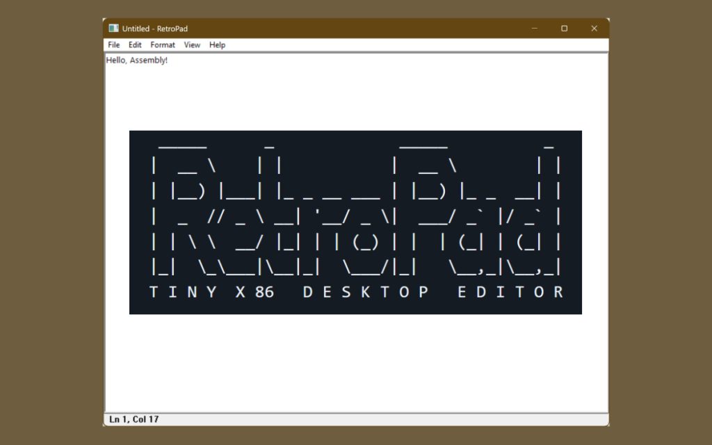 RetroPad pour Windows 11 : le Bloc-notes très léger et sans l’IA Copilot