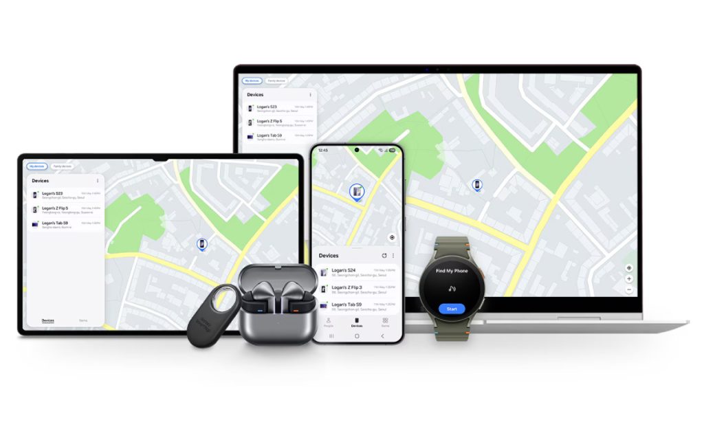 Samsung Find gagne 2 nouveautés : l’application devient plus pratique que le réseau Google Find My