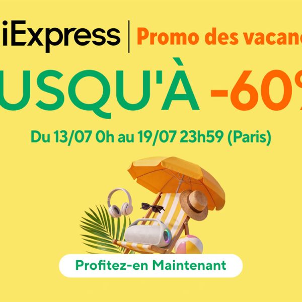 AliExpress brade de nombreux produits pour les vacances : voici les meilleures offres à saisir