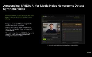 Cet outil de Nvidia démasque les vidéos truquées par IA avec une précision redoutable