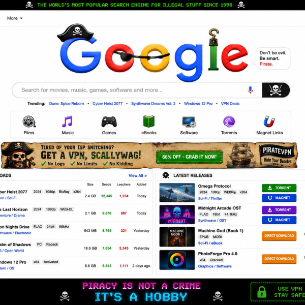 Le blocage DNS casse tout sauf le piratage (dixit Google)