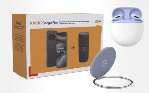 Le Google Pixel 10 Pro est à prix cassé dans un pack exceptionnel avec Enceinte JBL Grip, Pixel Buds 2a et Pixelsnap offerts