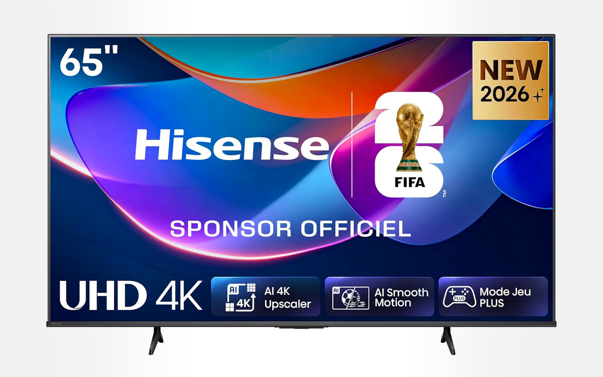 TV 4K Hisense 65A6S : grosse chute de prix sur cette télévision pour le dernier jour des soldes